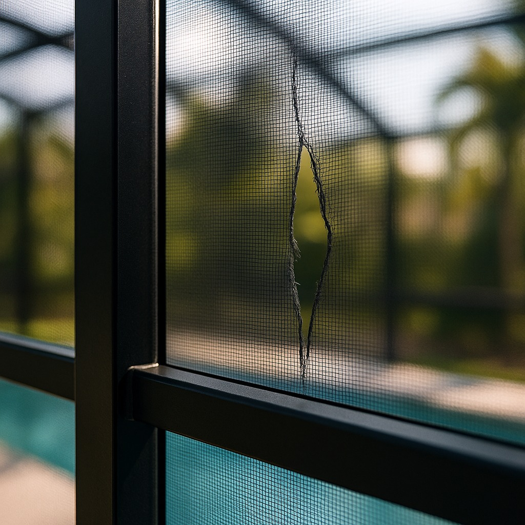 Screen panel replacement in Tampa Bay, FL